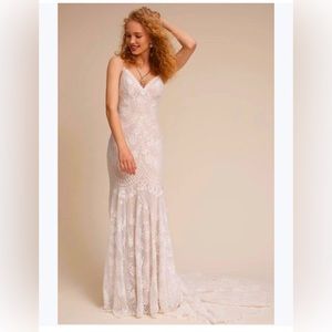 BHLDN Lace Wedding Dress